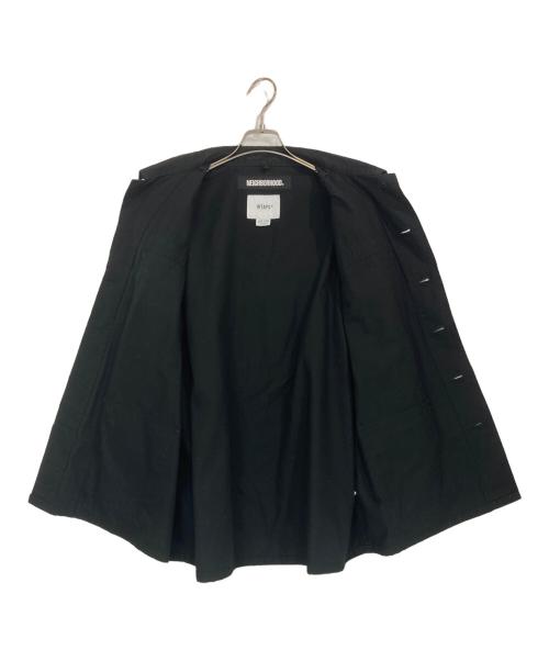 WTAPS（ダブルタップス）WTAPS (ダブルタップス) NEIGHBORHOOD (ネイバーフッド) クロスボーンジャングル LS シャツ ブラック サイズ:3の古着・服飾アイテム