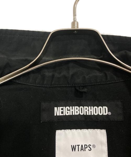 WTAPS（ダブルタップス）WTAPS (ダブルタップス) NEIGHBORHOOD (ネイバーフッド) クロスボーンジャングル LS シャツ ブラック サイズ:3の古着・服飾アイテム