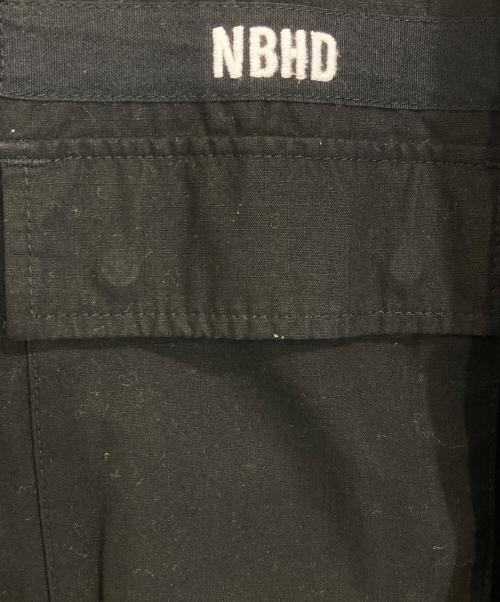 WTAPS（ダブルタップス）WTAPS (ダブルタップス) NEIGHBORHOOD (ネイバーフッド) クロスボーンジャングル LS シャツ ブラック サイズ:3の古着・服飾アイテム