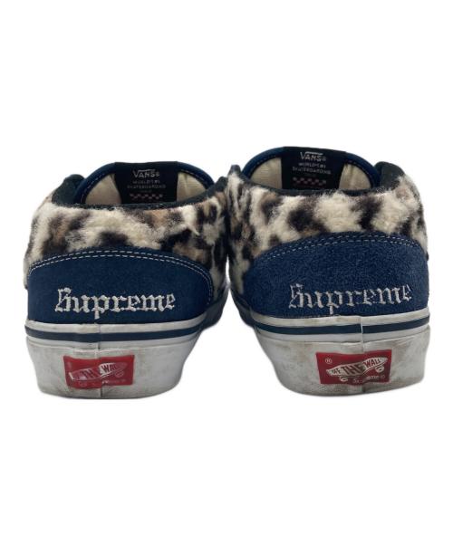 VANS（ヴァンズ）VANS (ヴァンズ) SUPREME (シュプリーム) Leopard Half Cab ブルー サイズ:26.5cmの古着・服飾アイテム