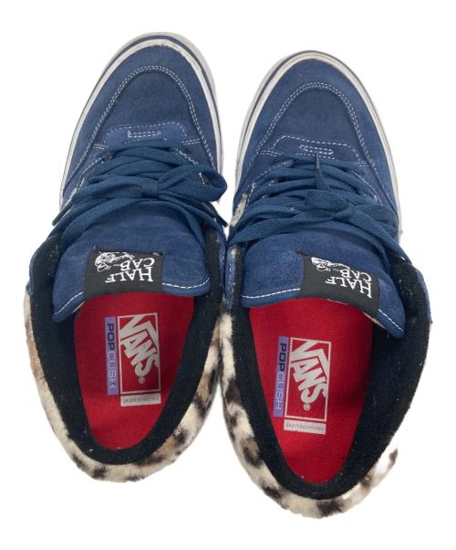 VANS（ヴァンズ）VANS (ヴァンズ) SUPREME (シュプリーム) Leopard Half Cab ブルー サイズ:26.5cmの古着・服飾アイテム