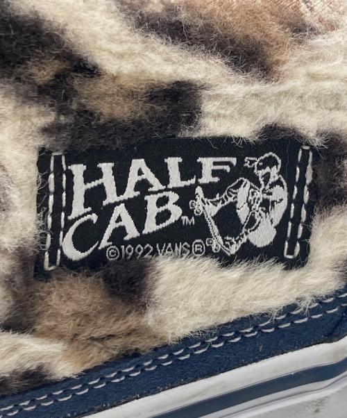 VANS（ヴァンズ）VANS (ヴァンズ) SUPREME (シュプリーム) Leopard Half Cab ブルー サイズ:26.5cmの古着・服飾アイテム