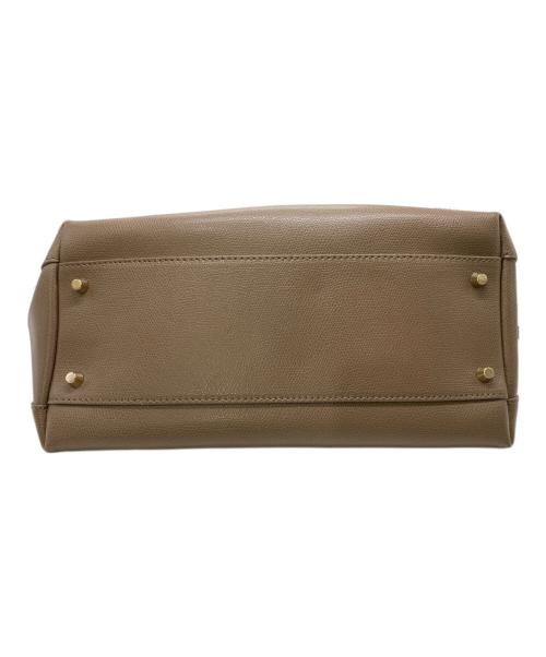 FURLA（フルラ）FURLA (フルラ) Piper ハンドバッグ ブラウンの古着・服飾アイテム