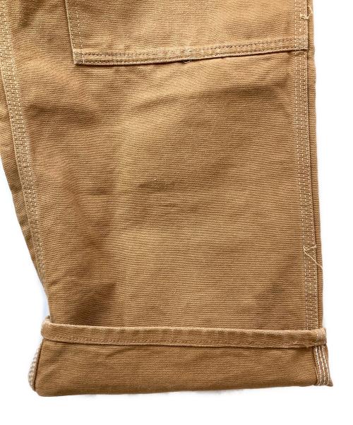 CarHartt（カーハート）CarHartt (カーハート) ダック地ダブルニーオーバーオール ブラウン サイズ:SIZE 36×34の古着・服飾アイテム