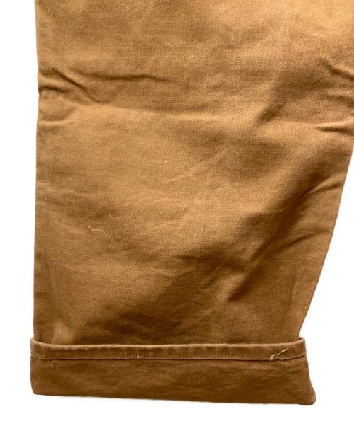 CarHartt（カーハート）CarHartt (カーハート) ダック地ダブルニーオーバーオール ブラウン サイズ:SIZE 36×34の古着・服飾アイテム