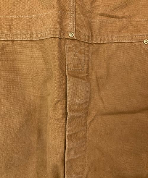 CarHartt（カーハート）CarHartt (カーハート) ダック地ダブルニーオーバーオール ブラウン サイズ:SIZE 36×34の古着・服飾アイテム