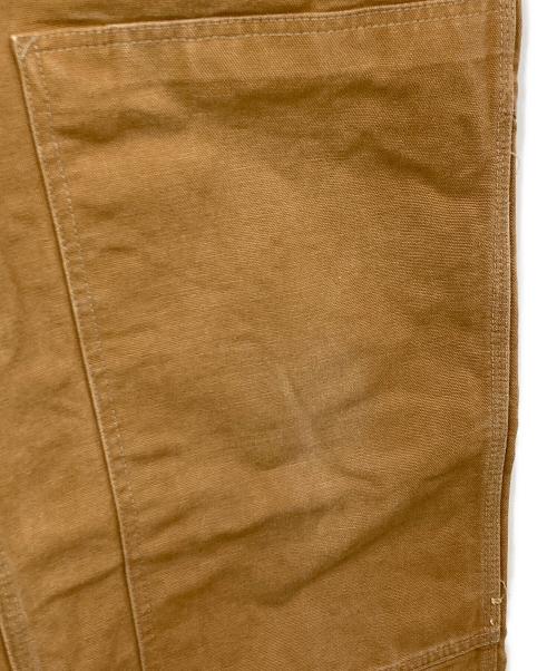 CarHartt（カーハート）CarHartt (カーハート) ダック地ダブルニーオーバーオール ブラウン サイズ:SIZE 36×34の古着・服飾アイテム