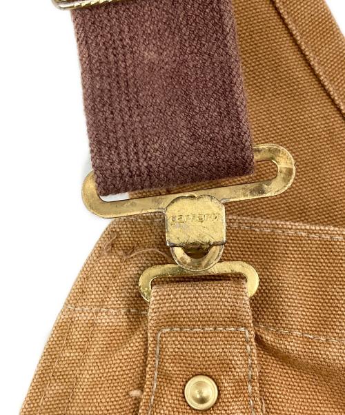 CarHartt（カーハート）CarHartt (カーハート) ダック地ダブルニーオーバーオール ブラウン サイズ:SIZE 36×34の古着・服飾アイテム