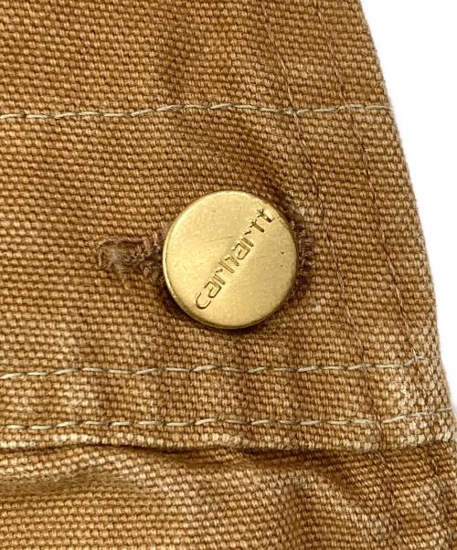 CarHartt（カーハート）CarHartt (カーハート) ダック地ダブルニーオーバーオール ブラウン サイズ:SIZE 36×34の古着・服飾アイテム