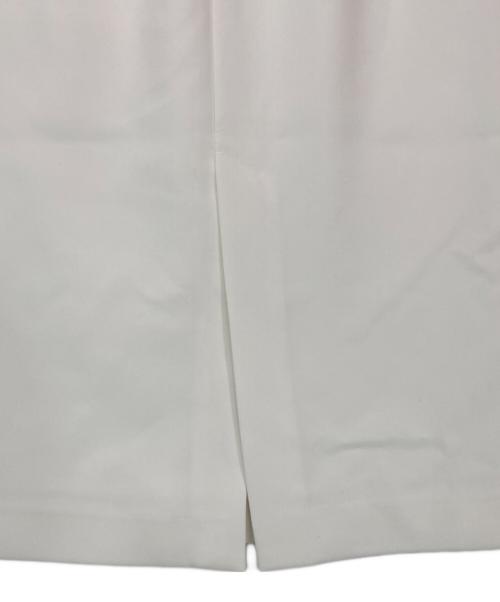 Apuweiser-riche（アプワイザーリッシェ）Apuweiser-riche (アプワイザーリッシェ) ポケットディテールタイトスカート ホワイトの古着・服飾アイテム