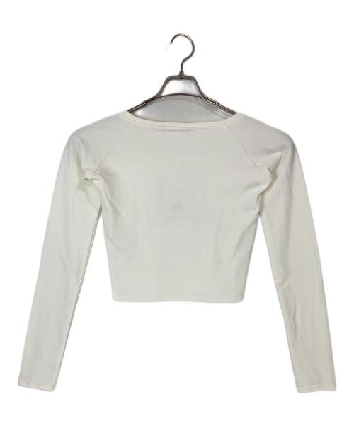 darich（ダーリッチ）Darich (ダーリッチ) Sanrio (サンリオ) Hello DarichコンパクトロングTシャツ ホワイト サイズ:F 未使用品の古着・服飾アイテム