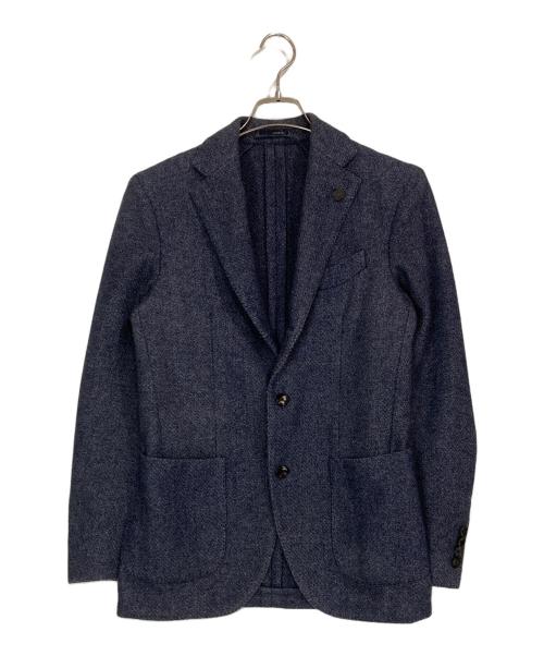LARDINI（ラルディーニ）LARDINI (ラルディーニ) 3Bテーラードジャケット ネイビー サイズ:44の古着・服飾アイテム