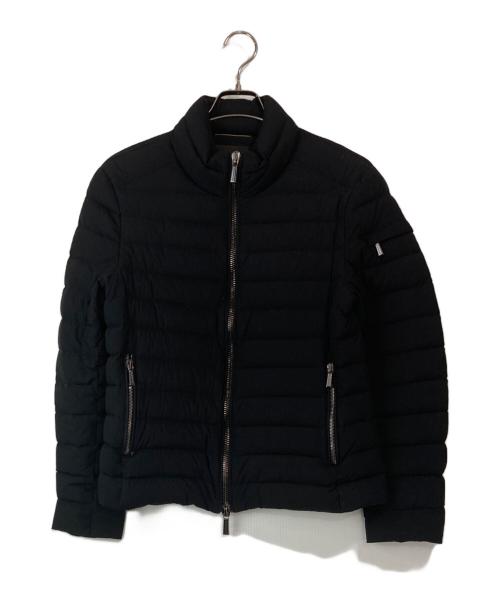 MOORER（ムーレー）MOORER (ムーレー) ナイロンストレッチ撥水ダウンブルゾン ブラック サイズ:44の古着・服飾アイテム