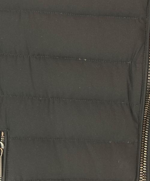 MOORER（ムーレー）MOORER (ムーレー) ナイロンストレッチ撥水ダウンブルゾン ブラック サイズ:44の古着・服飾アイテム
