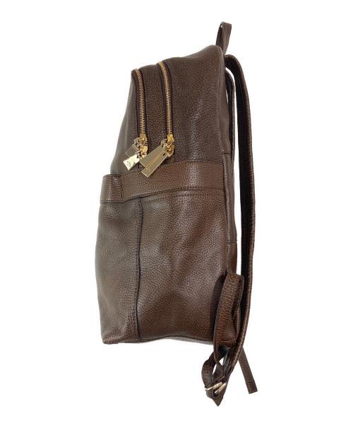 aniary（アニアリ）aniary (アニアリ) オールレザーリュック ブラウンの古着・服飾アイテム