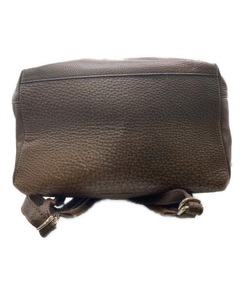 aniary（アニアリ）aniary (アニアリ) オールレザーリュック ブラウンの古着・服飾アイテム