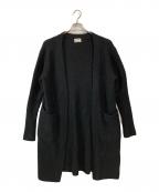 Acne studiosアクネ ストゥディオズ）の古着「CARDIGAN RAYA MOHAIR SMOKEY」｜ブラック