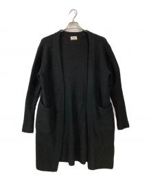 Acne studios（アクネ ストゥディオズ）の古着「CARDIGAN RAYA MOHAIR SMOKEY」｜ブラック