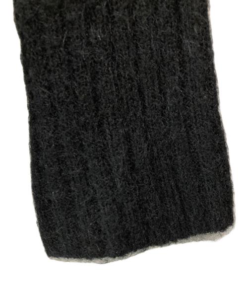 Acne studios（アクネ ストゥディオズ）ACNE STUDIOS (アクネ ストゥディオズ) CARDIGAN RAYA MOHAIR SMOKEY ブラック サイズ:XXSの古着・服飾アイテム