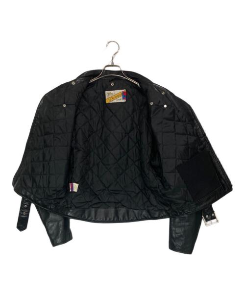 Schott（ショット）Schott (ショット) 80~90'sダブルライダースジャケット ブラック サイズ:42の古着・服飾アイテム