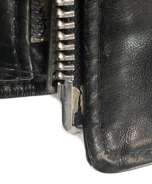 Schott（ショット）Schott (ショット) 80~90'sダブルライダースジャケット ブラック サイズ:42の古着・服飾アイテム