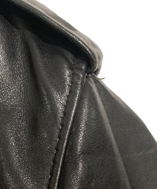 Schott（ショット）Schott (ショット) 80~90'sダブルライダースジャケット ブラック サイズ:42の古着・服飾アイテム