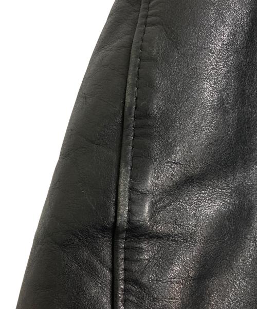 Schott（ショット）Schott (ショット) 80~90'sダブルライダースジャケット ブラック サイズ:42の古着・服飾アイテム