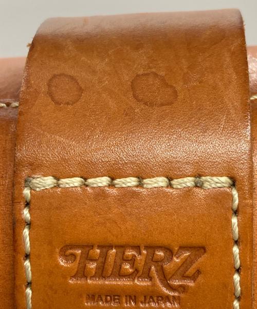 Herz（ヘルツ）Herz (ヘルツ) ソフトダレスバッグ ブラウンの古着・服飾アイテム