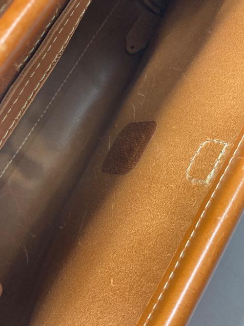 Herz（ヘルツ）Herz (ヘルツ) ソフトダレスバッグ ブラウンの古着・服飾アイテム