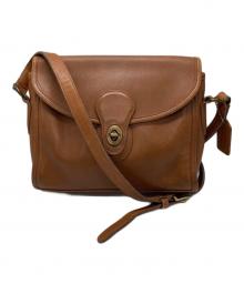 COACH（コーチ）の古着「ターンロック ショルダーバッグ」｜ブラウン