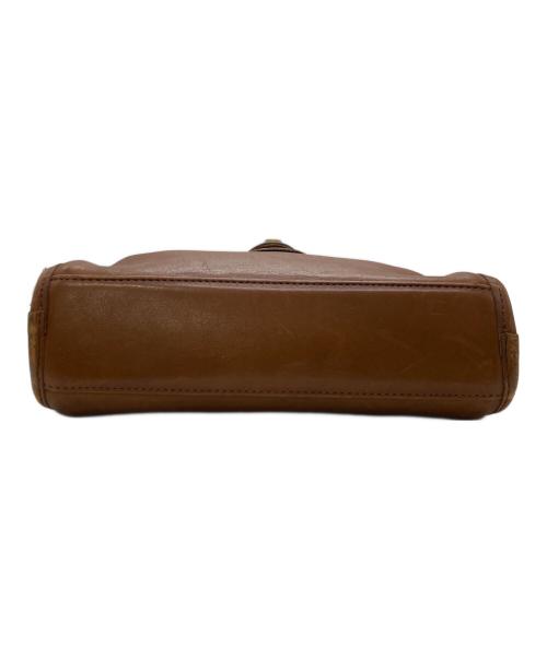 COACH（コーチ）COACH (コーチ) ターンロック ショルダーバッグ ブラウンの古着・服飾アイテム