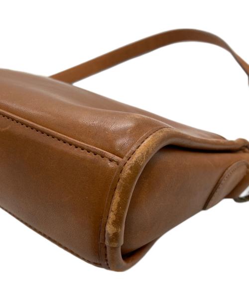 COACH（コーチ）COACH (コーチ) ターンロック ショルダーバッグ ブラウンの古着・服飾アイテム