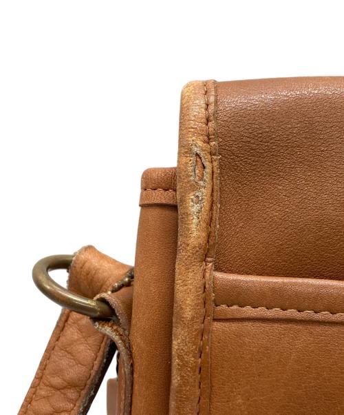 COACH（コーチ）COACH (コーチ) ターンロック ショルダーバッグ ブラウンの古着・服飾アイテム