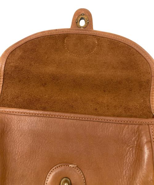 COACH（コーチ）COACH (コーチ) ターンロック ショルダーバッグ ブラウンの古着・服飾アイテム