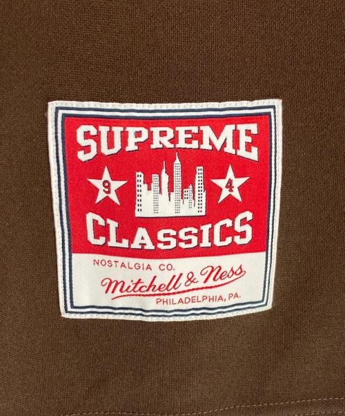 SUPREME（シュプリーム）Supreme (シュプリーム) MITCHELL & NESS (ミッチェルアンドネス) Football Jersey ブラウン サイズ:Mの古着・服飾アイテム