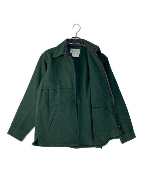 L.L.Bean（エルエルビーン）L.L.Bean (エルエルビーン) ウールマッキーノジャケット グリーン サイズ:-の古着・服飾アイテム