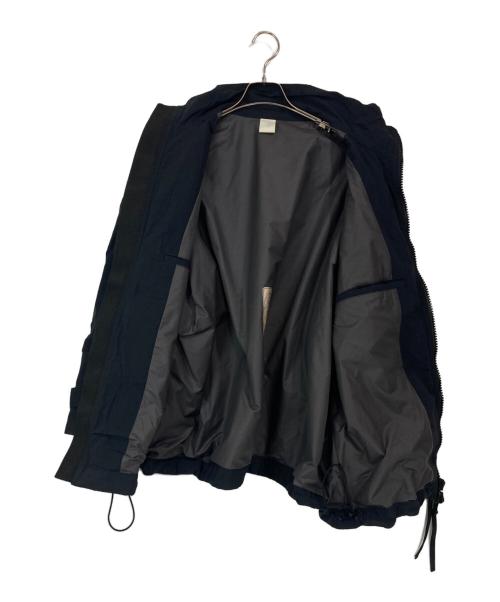 N.HOOLYWOOD（エヌ ハリウッド）N.HOOLYWOOD (エヌ ハリウッド) スタンドカラーコート ブラック サイズ:36の古着・服飾アイテム