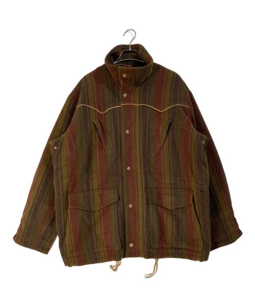 Golden Bear（ゴールデンベア）Golden Bear (ゴールデンベア) スタンドカラージャケット ブラウン サイズ:Mの古着・服飾アイテム