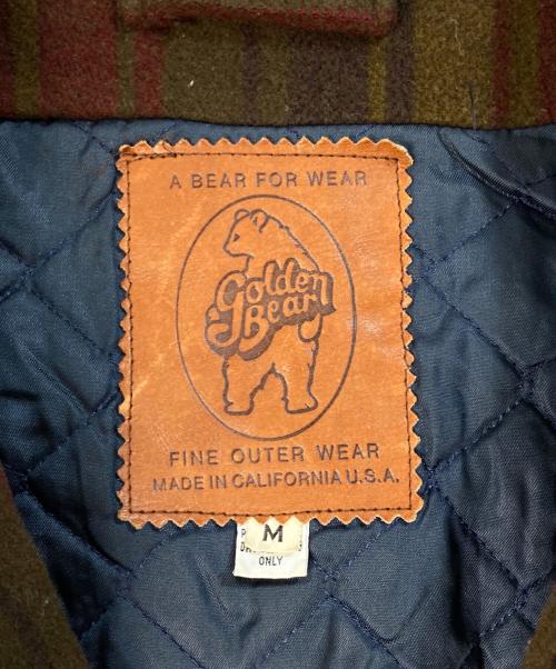 Golden Bear（ゴールデンベア）Golden Bear (ゴールデンベア) スタンドカラージャケット ブラウン サイズ:Mの古着・服飾アイテム