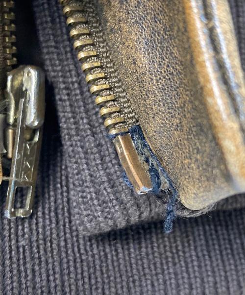 BANANA REPUBLIC（バナナリパブリック）BANANA REPUBLIC (バナナリパブリック) A-2レザージャケット ブラウン サイズ:44Ⅼの古着・服飾アイテム