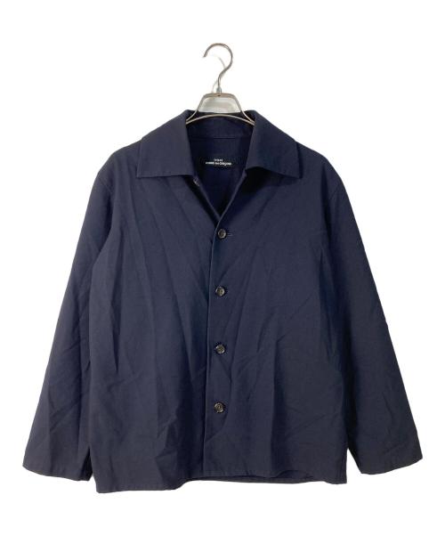 tricot COMME des GARCONS（トリココムデギャルソン）tricot COMME des GARCONS (トリココムデギャルソン) ウールシャツ ネイビー サイズ:不明の古着・服飾アイテム