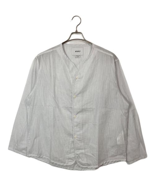WTAPS（ダブルタップス）WTAPS (ダブルタップス) SCOUT 02 / LS / COTTON. BROADCLOTH. TEXTILE ホワイト サイズ:2の古着・服飾アイテム
