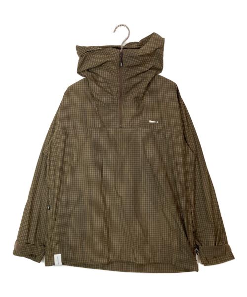 DESCENDANT（ディセンダント）DESCENDANT (ディセンダント) BAIT NYLON ANORAK ブラウン サイズ:2の古着・服飾アイテム