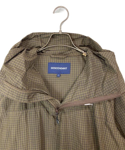 DESCENDANT（ディセンダント）DESCENDANT (ディセンダント) BAIT NYLON ANORAK ブラウン サイズ:2の古着・服飾アイテム