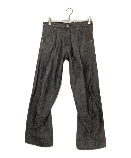 LEVI'S RED（リーバイス レッド）LEVI'S RED (リーバイス レッド) シンチバック 立体裁断デニムパンツ ブラック サイズ:31の古着・服飾アイテム