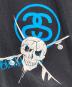 中古・古着 stussy (ステューシー) NEIGHBORHOOD (ネイバーフッド) BONEYARDS (ボンヤーズ) プリントTシャツ ブラック サイズ:M：6000円