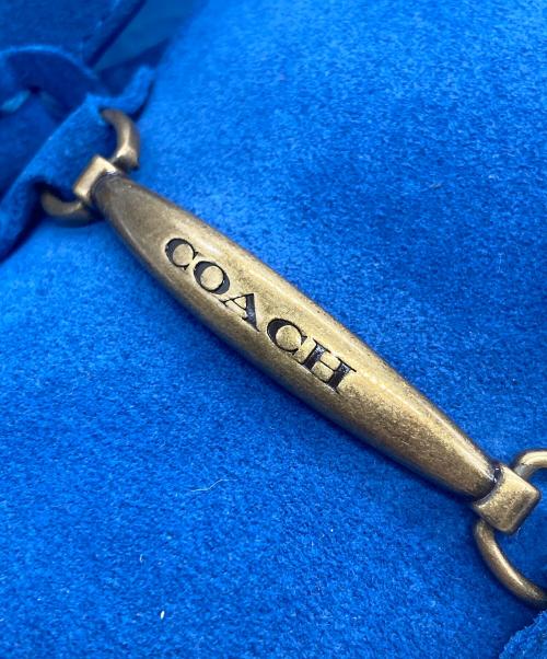 COACH（コーチ）COACH (コーチ) ドライビングシューズ ブルー サイズ:24.5cmの古着・服飾アイテム