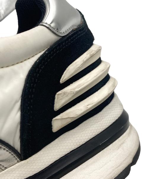 VOILE BLANCHE（ボイルブランシェ）VOILE BLANCHE (ボイルブランシェ) MARAN POWER ホワイト×シルバー サイズ:40の古着・服飾アイテム