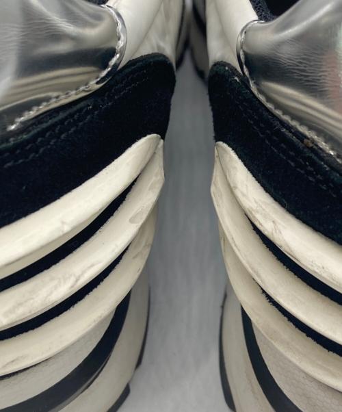 VOILE BLANCHE（ボイルブランシェ）VOILE BLANCHE (ボイルブランシェ) MARAN POWER ホワイト×シルバー サイズ:40の古着・服飾アイテム