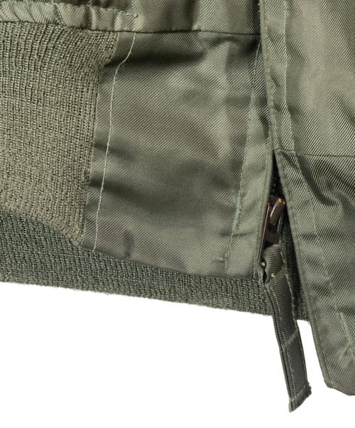 US ARMY（ユーエスアーミー）US ARMY (ユーエスアーミー) CWU-36/P フライトジャケット グリーン サイズ:XLの古着・服飾アイテム